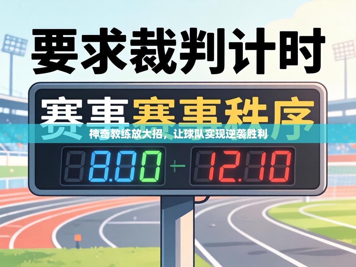 神奇教练放大招,让球队实现逆袭胜利 第2张